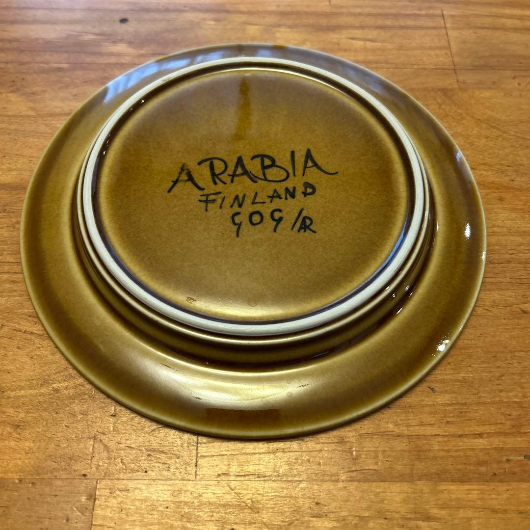 ARABIA fruitりんごフィンランド皿 909/m 909/r 2枚セット