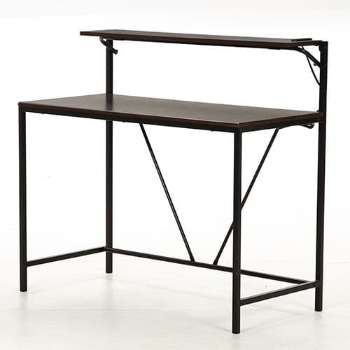 《新品・送料無料》フレックス デスク D.BR×BK