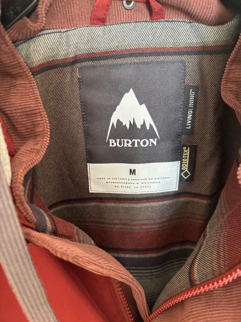 BURTON スノーボード GORE-TEX Mサイズ