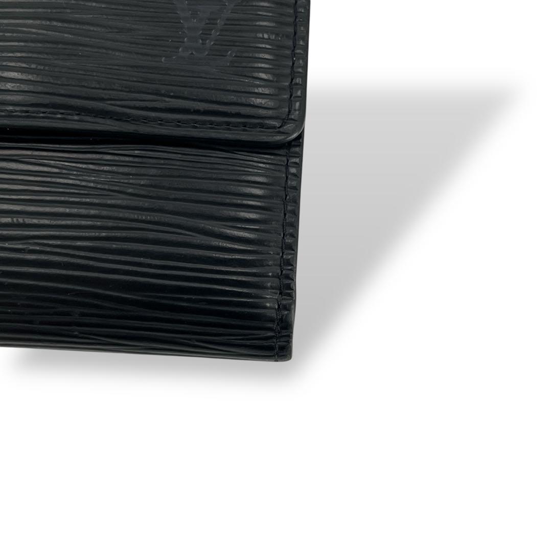 LOUIS VUITTON ラドロー　ケース　カードケース　エピ　ロゴ　黒