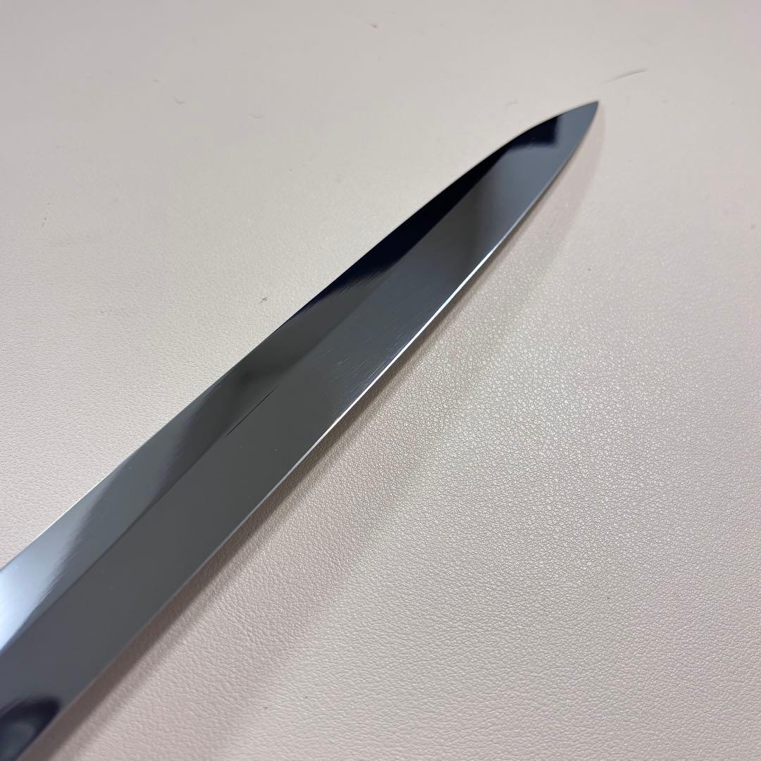 270mm 柳刃包丁 鏡面　紫檀八角柄 刺身包丁 「全鋼」'ᘲ