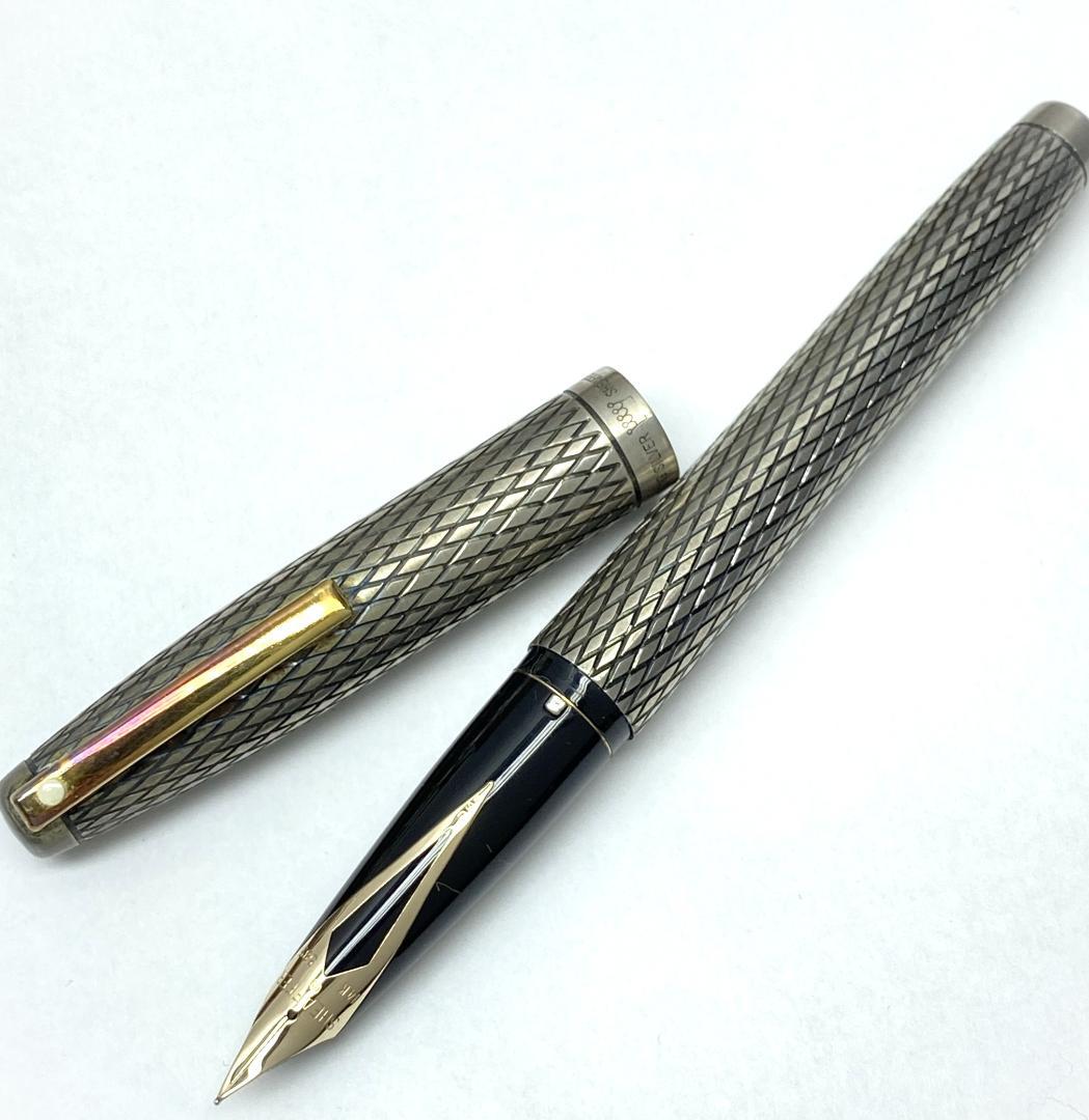 シェーファー万年筆 14金ペン先 STERLING SILVER