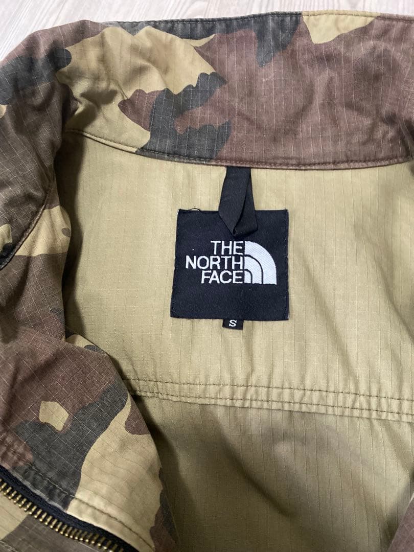 THE NORTH FACE 迷彩柄 マウンテンパーカー Sサイズ