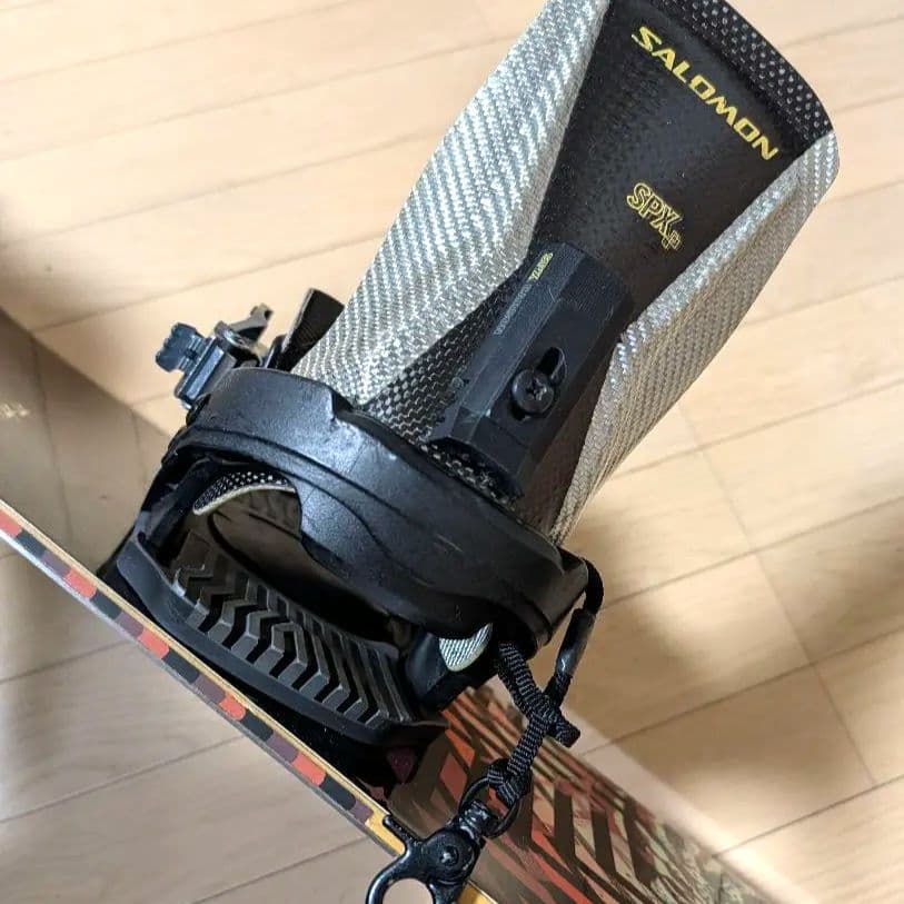 サロモン スノーボード バインディング 2点セット 144cm デッキパット付き