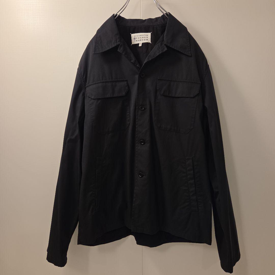 Maison Margiela ⑩ シャツジャケット size40 黒 タグ付