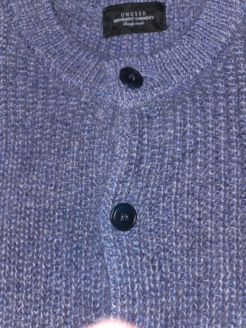 ★Koh★UNUSED アンユーズド モヘア カーディガン 21AW 2
