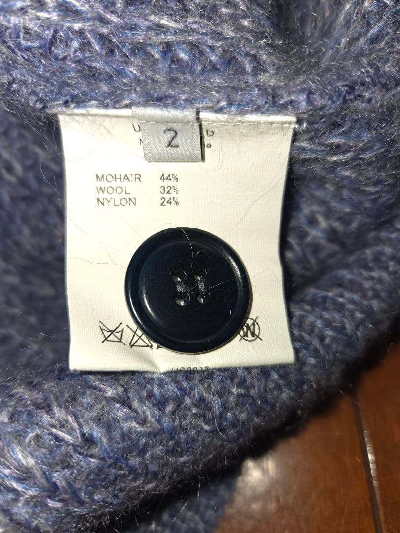 ★Koh★UNUSED アンユーズド モヘア カーディガン 21AW 2