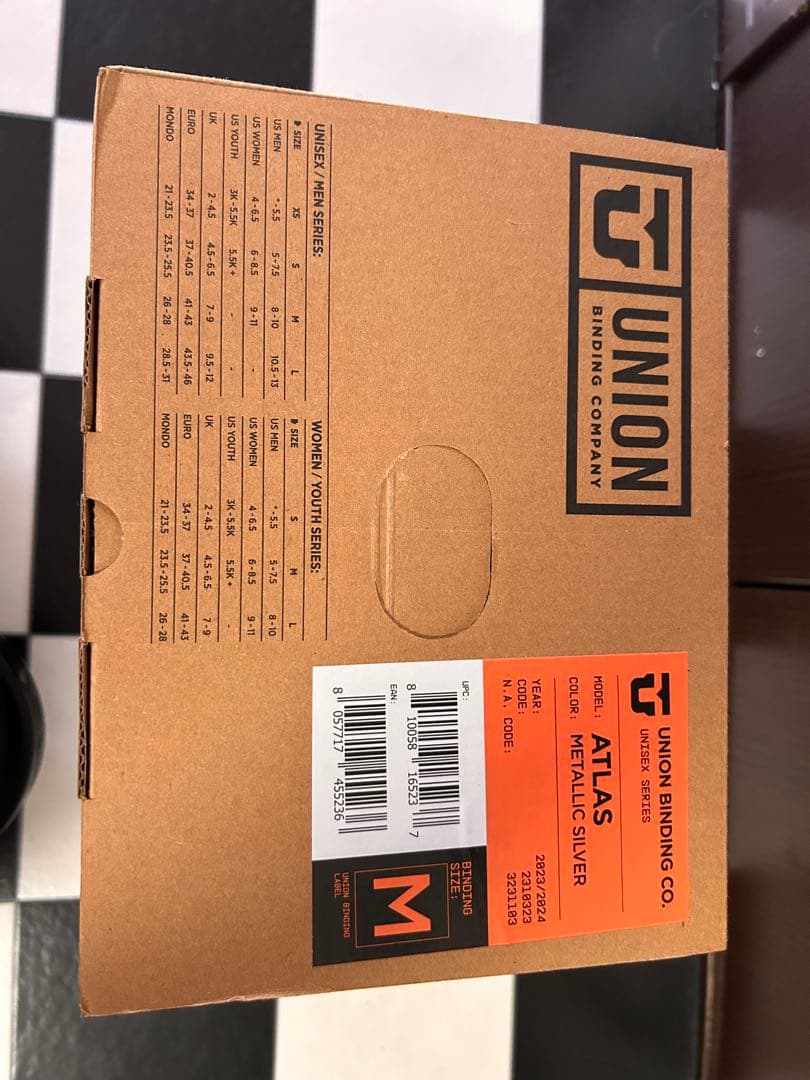 スノーボード union Atlas23-24