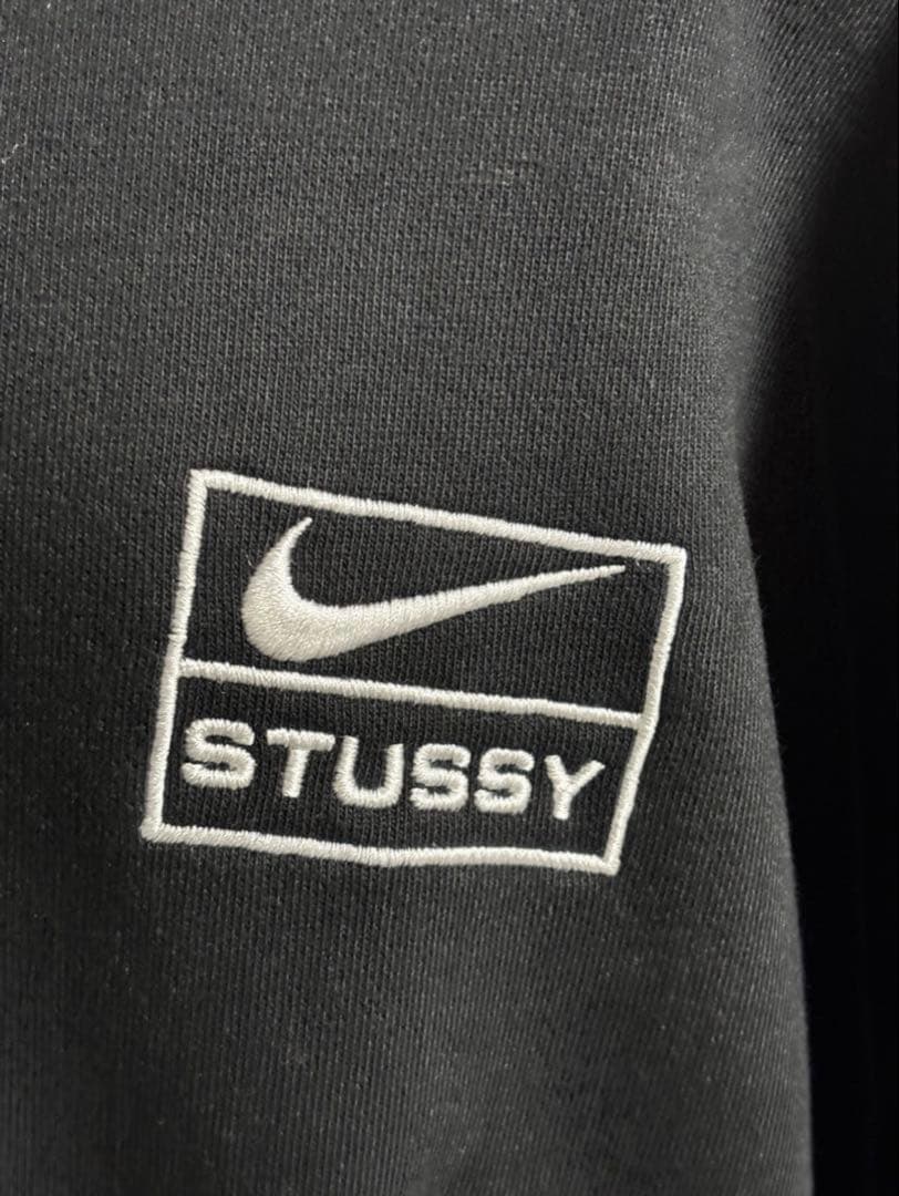 Nike x Stussy ブラック パーカー