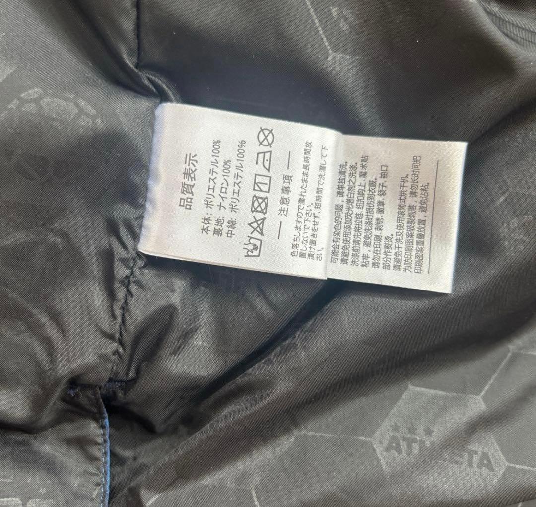 値下げしました‼️　ATHLETA メンズ L ベンチコート ネイビー