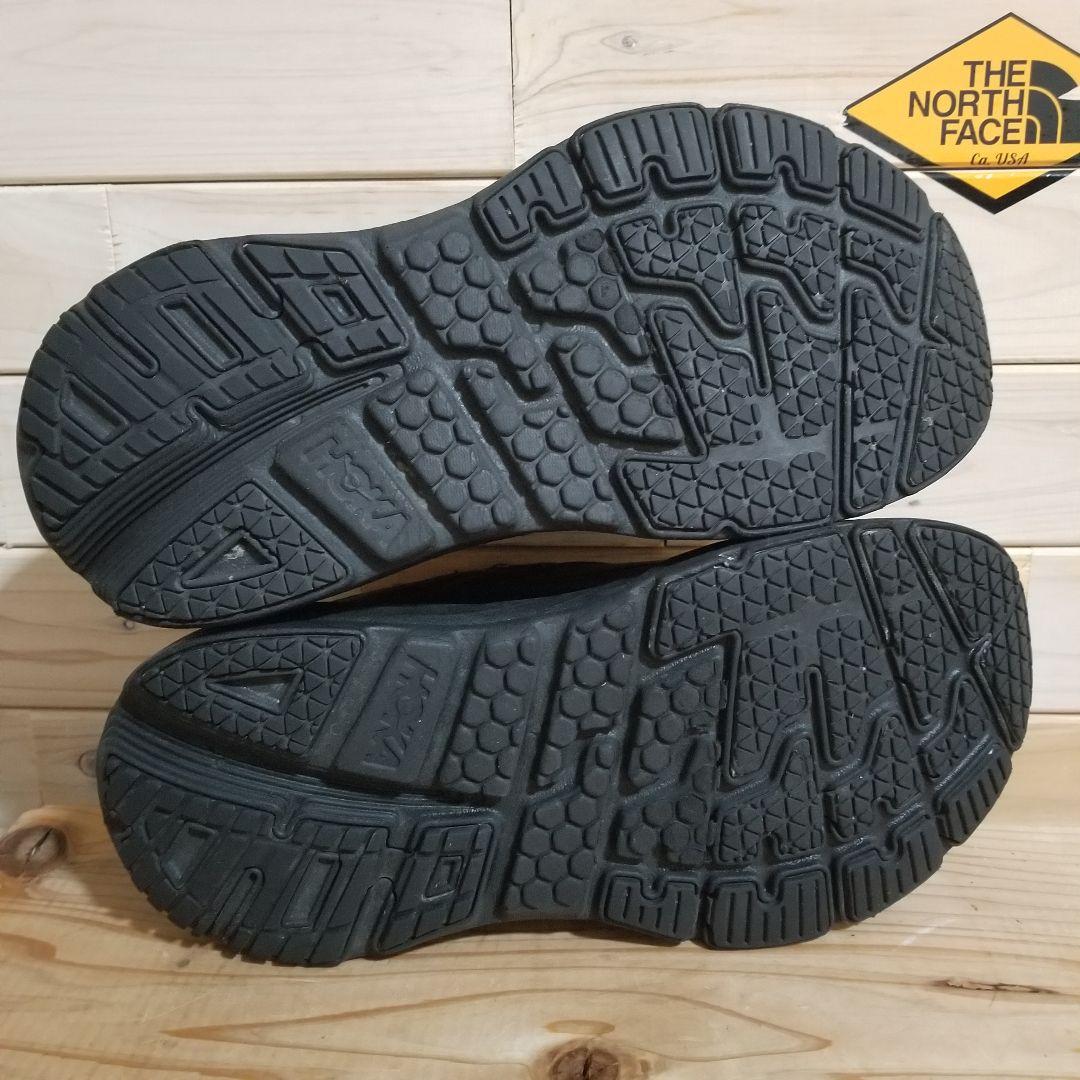極美品　ホカ オネオネ　BONDI LTR WIDE　レザースニーカー　26.0