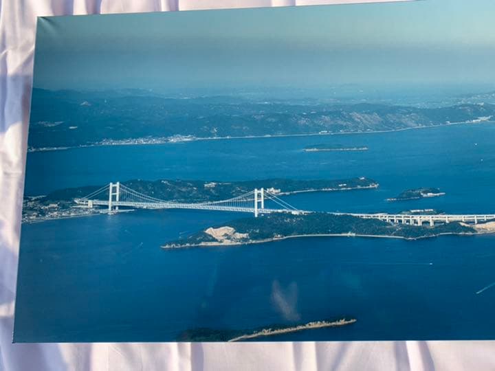 瀬戸大橋　掛け　写真　1メートル80センチ