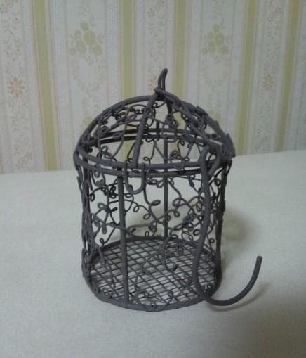 アンティーク ハンキング バスケット ＊ アイアン 雑貨