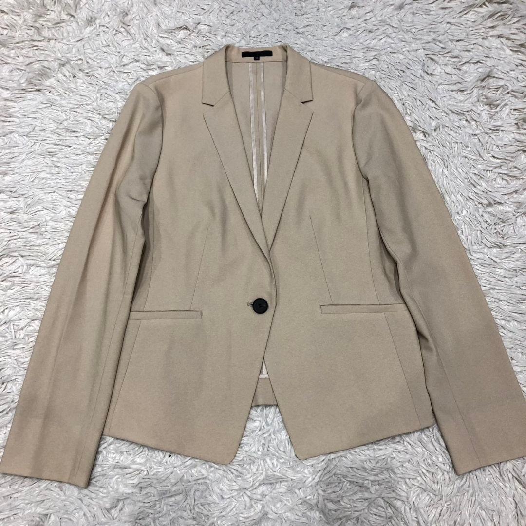 近年モデル✨ ICB パンツ スーツ セットアップ ベージュ 42 XL