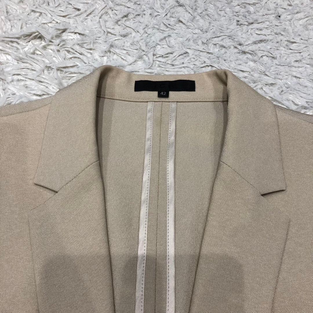 近年モデル✨ ICB パンツ スーツ セットアップ ベージュ 42 XL