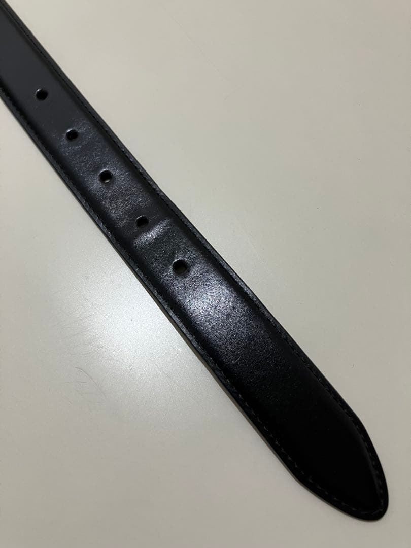 【新品未使用】BEAMS PLUS　コードバン　ベルト　30　ブラック