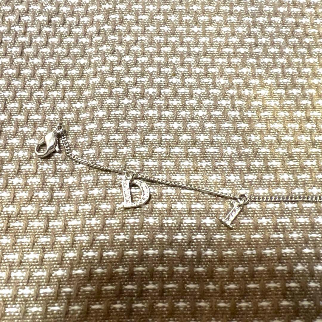 Christian Dior クリスチャンディオール ストーンロゴ ブレスレット