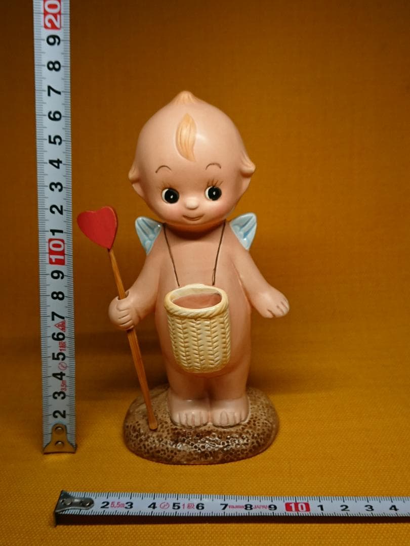 人形　天使　陶器　彫像　オブジェ　置物　インテリア　工芸品　美術品　A3313