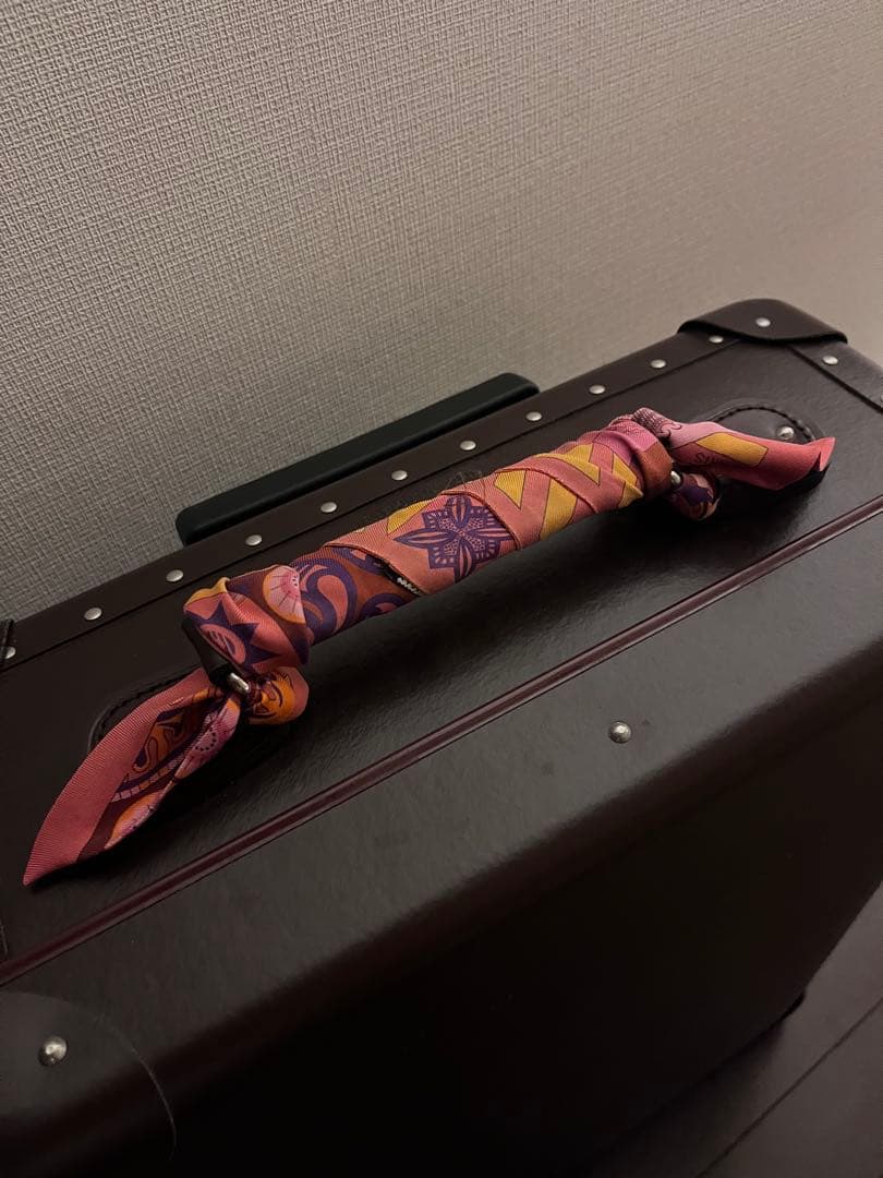 GLOBETROTTER 20インチ　スーツケース　エルメスツイリー付き