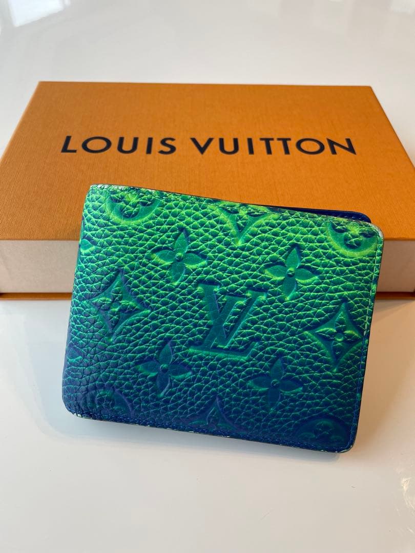 LOUIS VUITTON ポルトフォイユスレンダーNM ネオンカラー