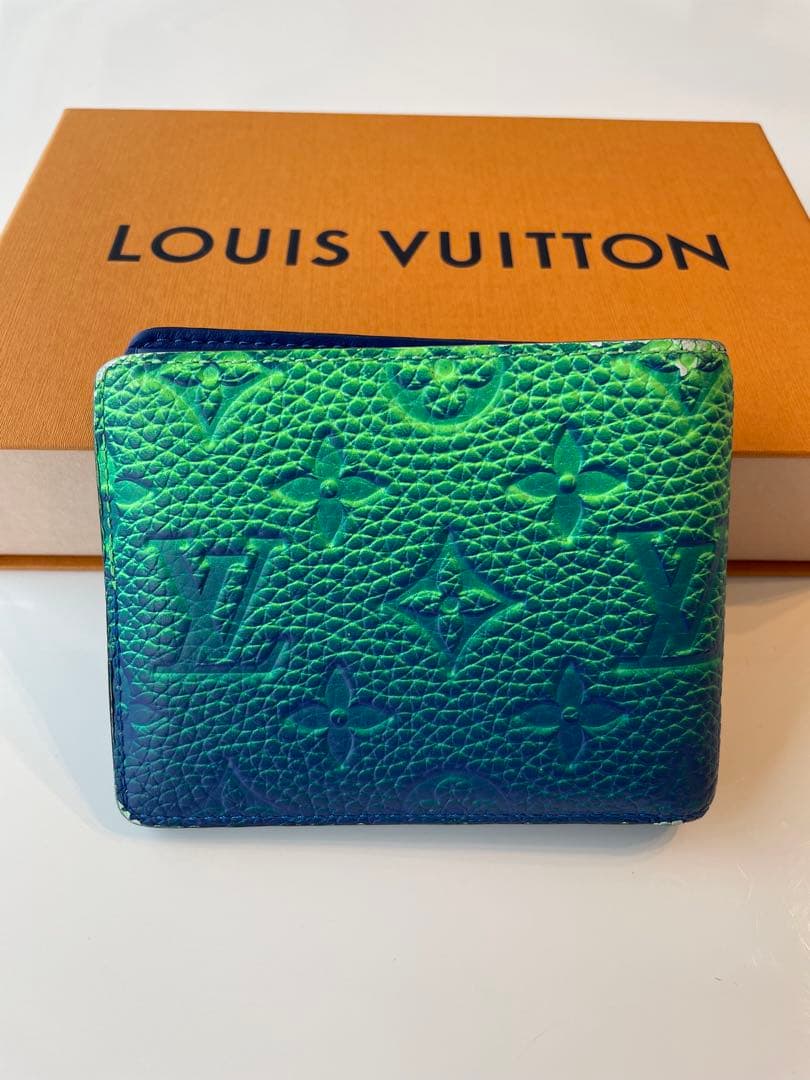 LOUIS VUITTON ポルトフォイユスレンダーNM ネオンカラー