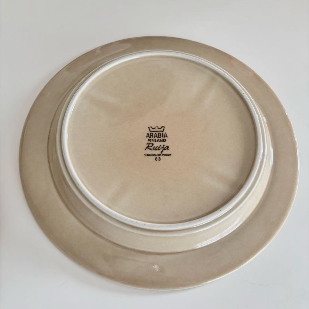 【美品】Arabia Ruija 大皿 25cm 2枚セット
