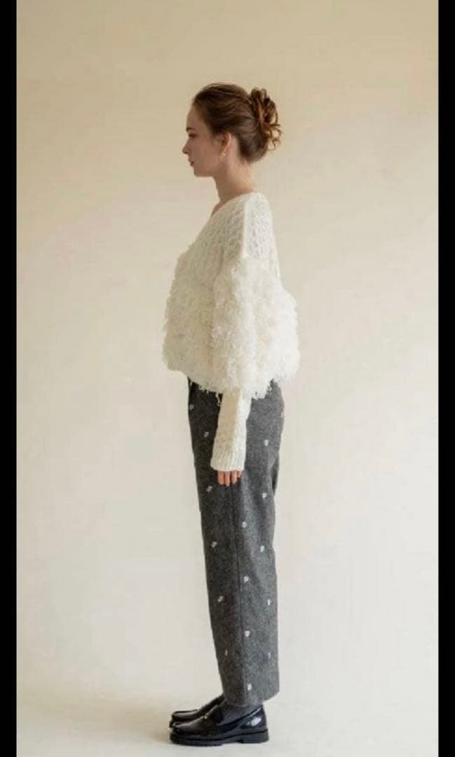 【Acka.】mix knit cardigan