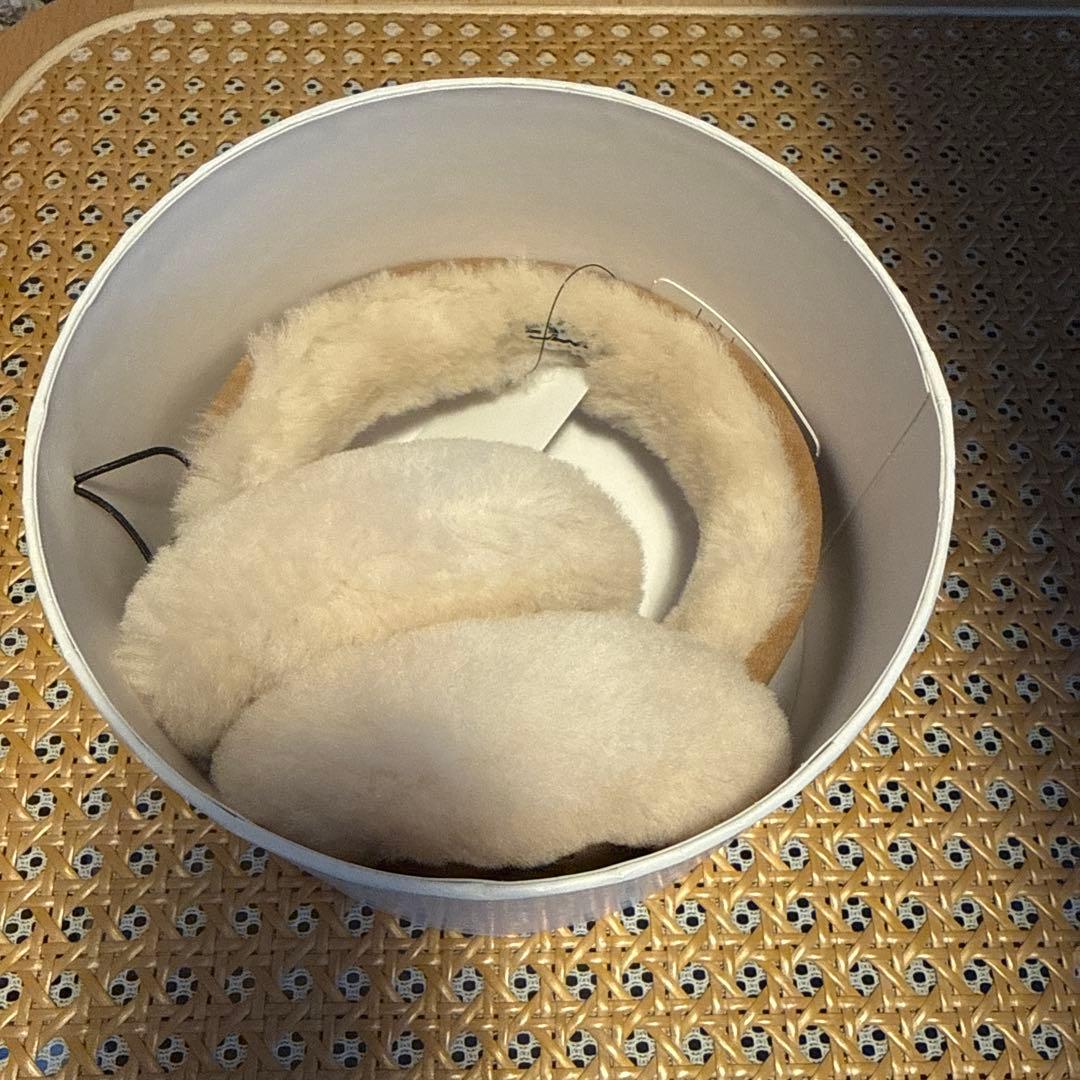 UGG チェストナッツ　ファー耳あて　イヤマフ