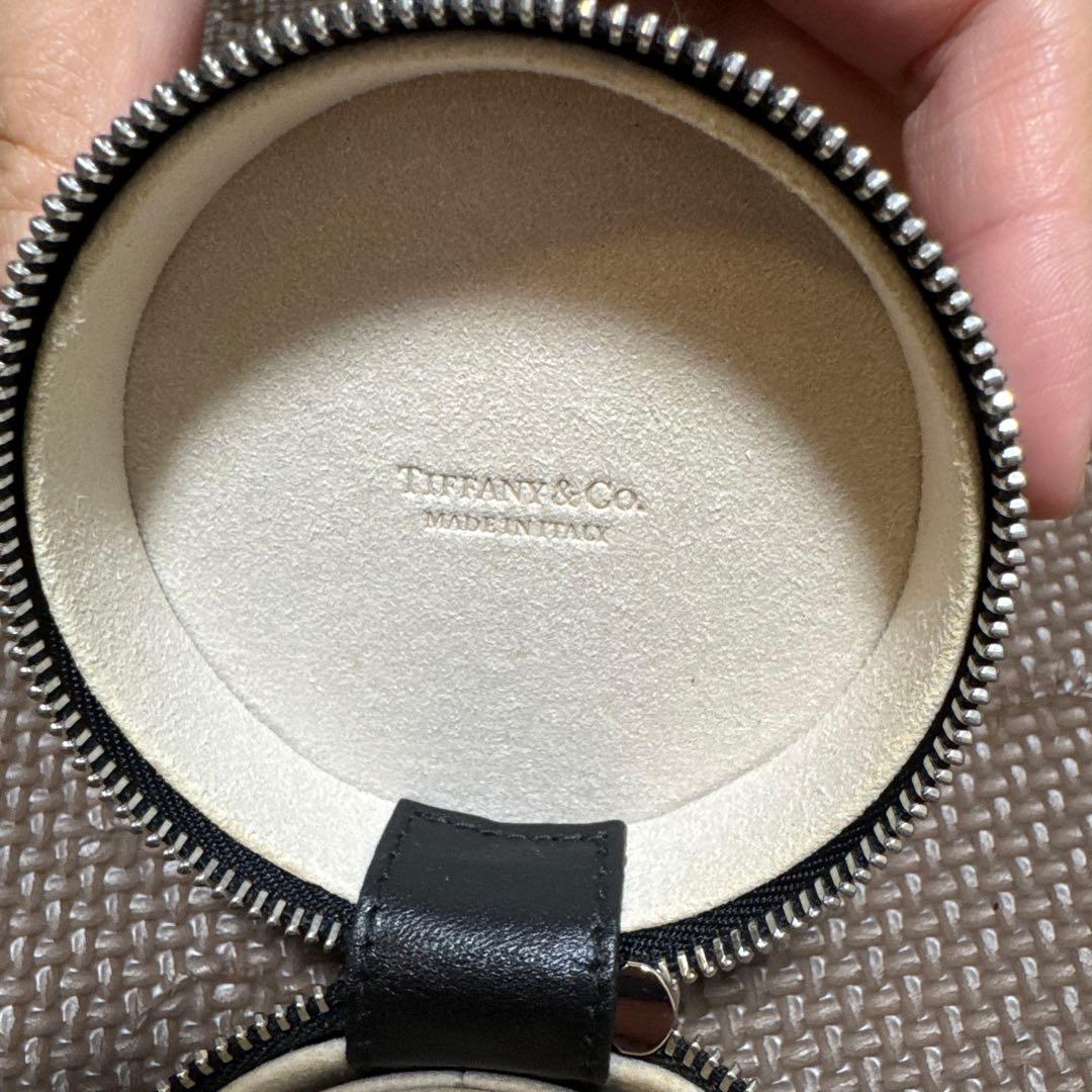 Tiffany & Co. 黒 レザー アクセサリーケース