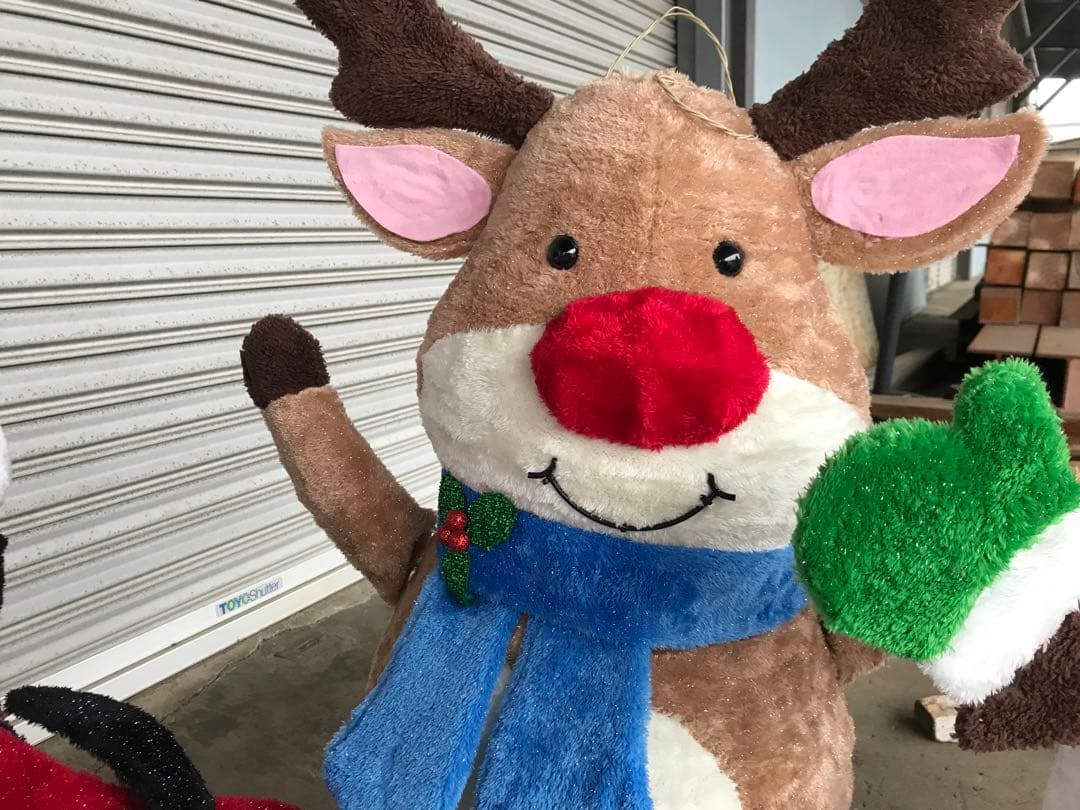 【展示品・箱無し】クリスマスデコレーション サンタと仲間たち