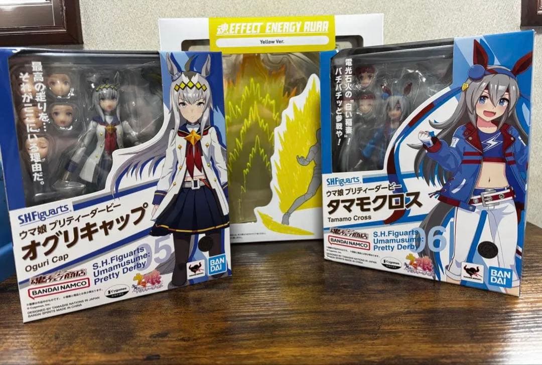 S.H.Figuarts オグリキャップ　タマモクロス　エフェクトエナジーオーラ