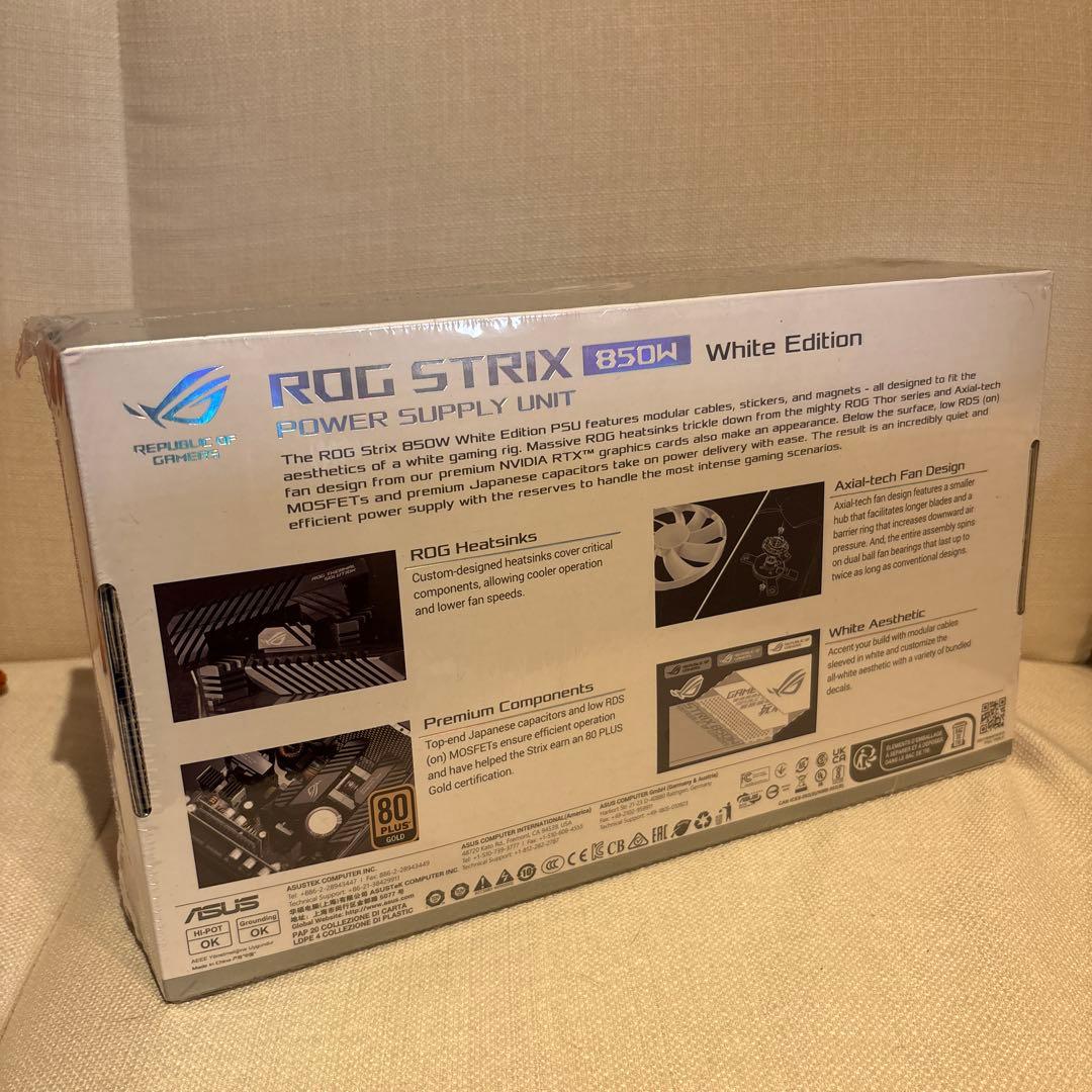 ASUS ROG STRIX 850W White Edition 電源ユニット
