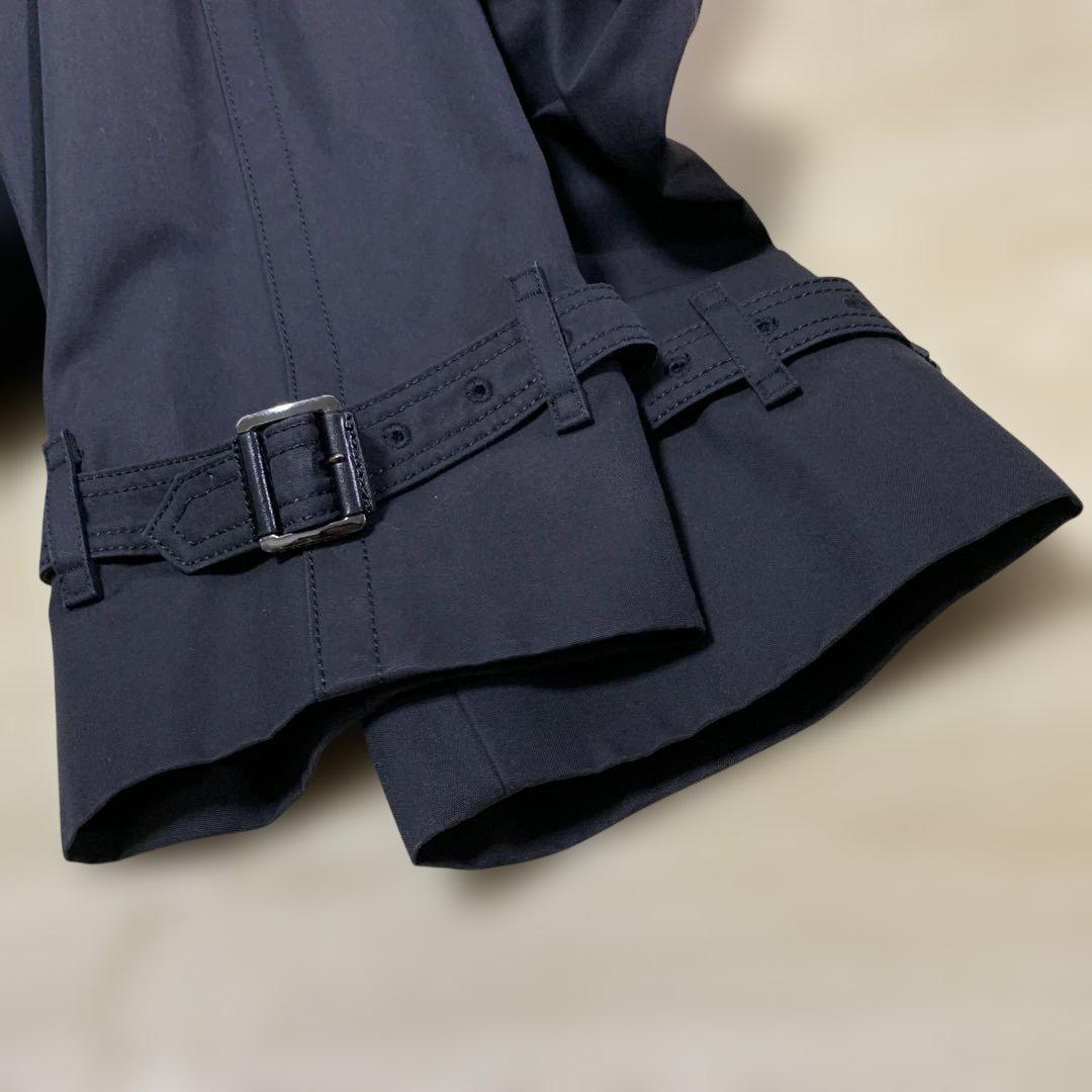 【美品】バーバリーロンドン　メンズ　トレンチコート ブラック　M-L