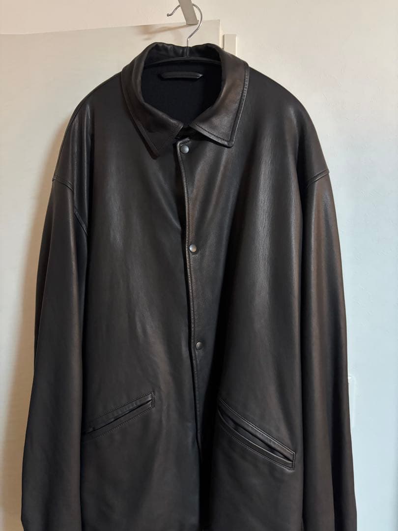 【美品】COMOLI コモリ 2024AW シープスキンコーチジャケット