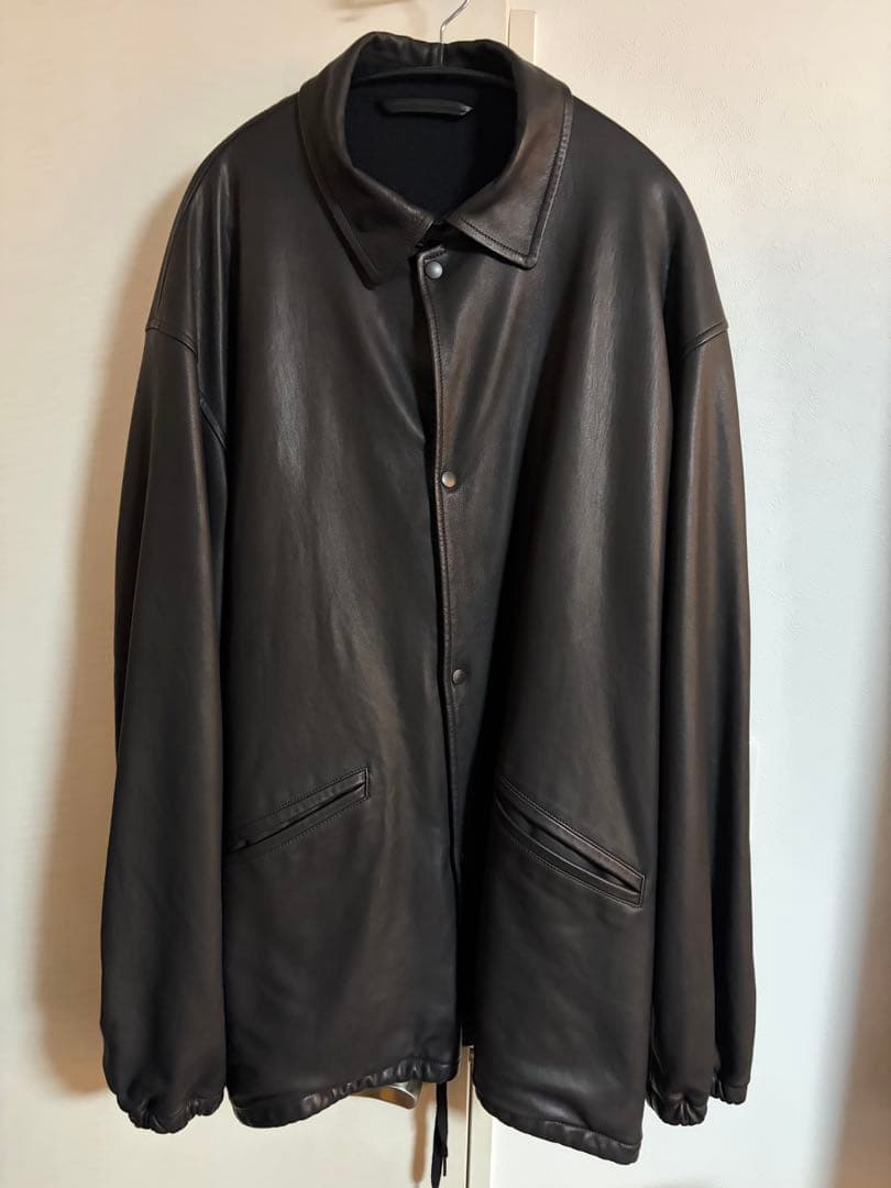 【美品】COMOLI コモリ 2024AW シープスキンコーチジャケット