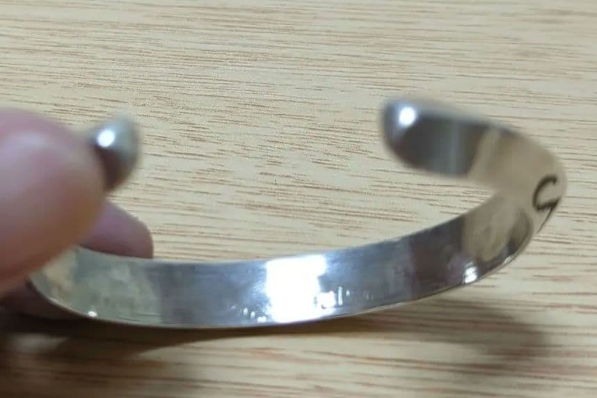 未使用 エディソンサンディスミス トライアングルバングル navajo