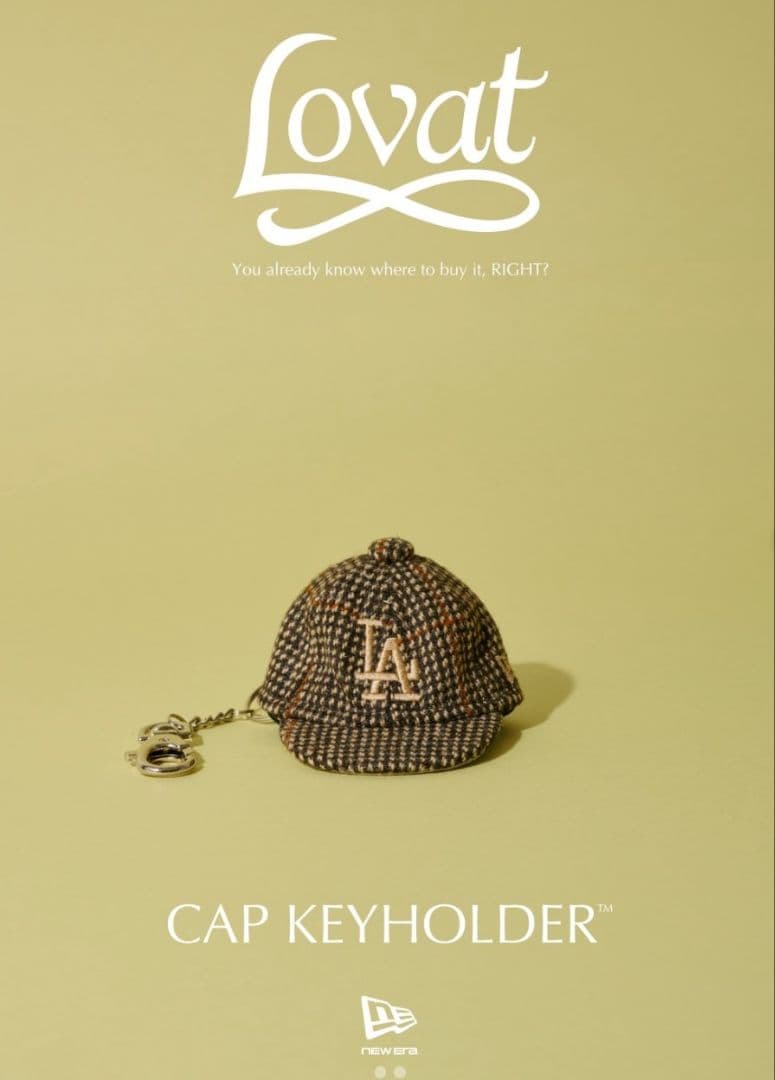 新品★Deuxieme Classe x NEW ERA キャップキーホルダー