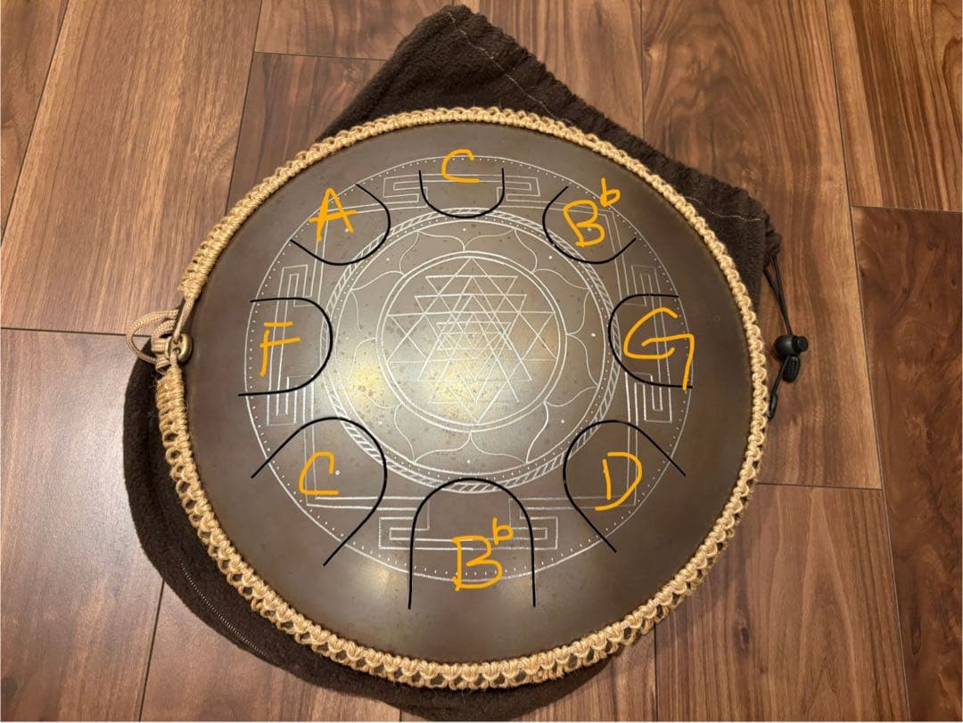 GUDA DRUM Freezbee グーダドラム 専用カバー付き