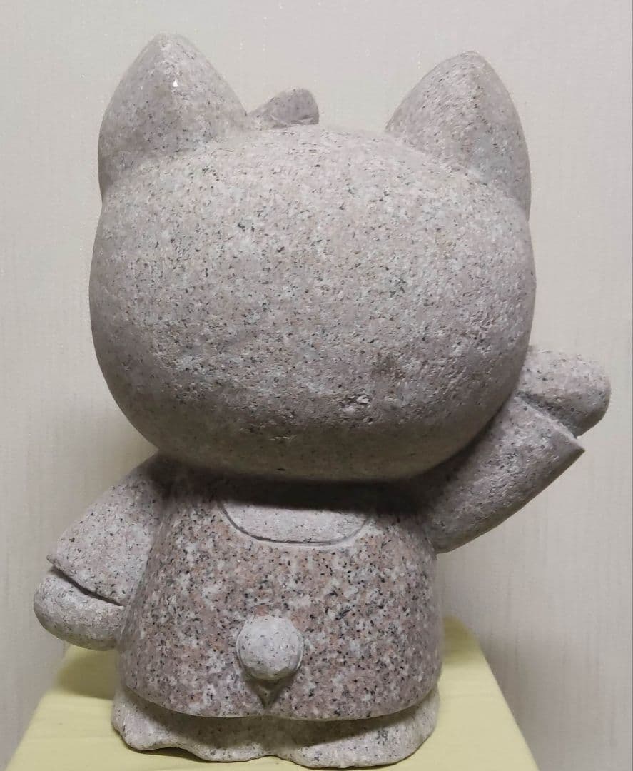 御影石　猫　キャラクター