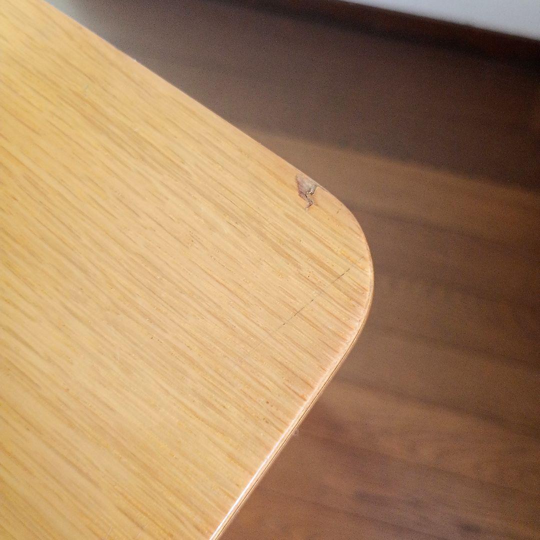 【アンデス倉庫】グッドデザイン賞【天童木工】ブックテーブル木製机/USED