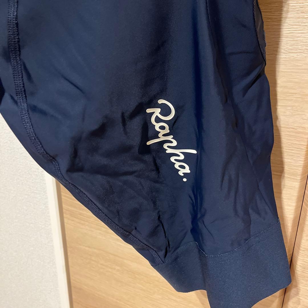 Rapha メンズビブショーツ　ホワイト/ネイビー