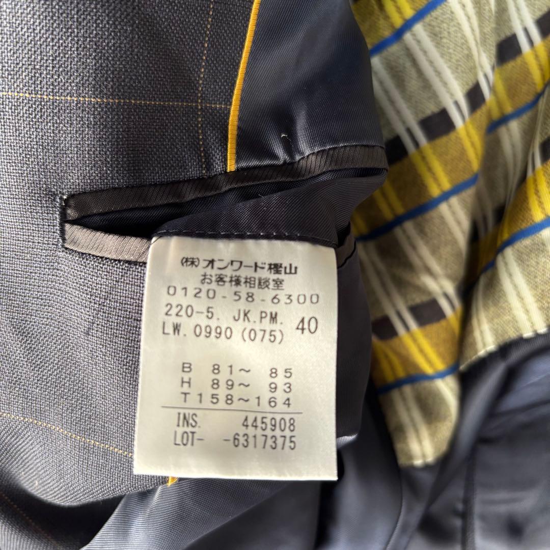 ✨極美品✨ ポールスミス　セットアップスーツ　チェック柄　マルチカラー　総裏