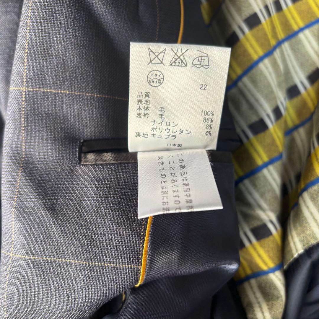 ✨極美品✨ ポールスミス　セットアップスーツ　チェック柄　マルチカラー　総裏