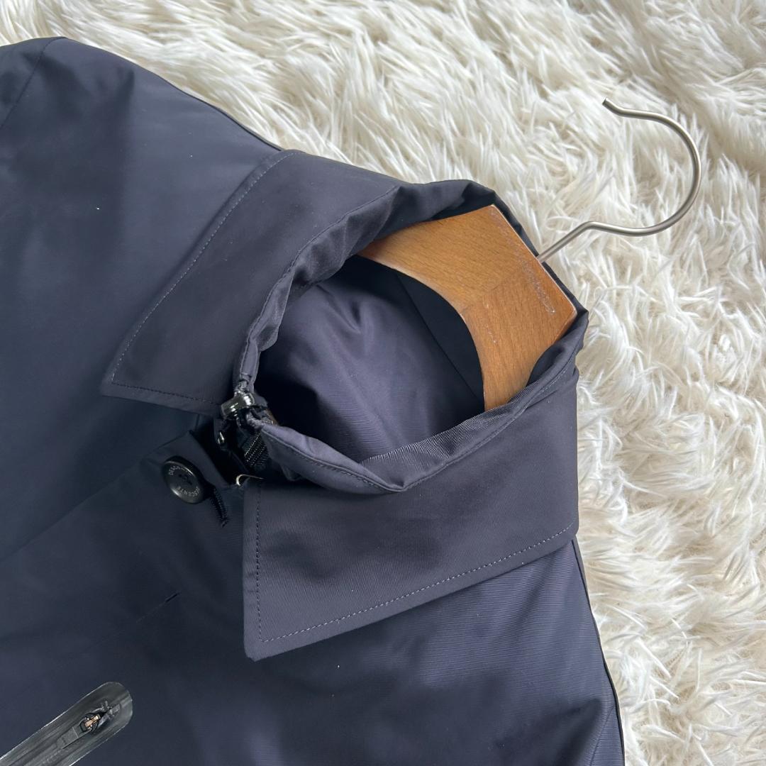 極美品✨3way デサント　ステンカラーコート　ライナー付　ネイビー　Mサイズ