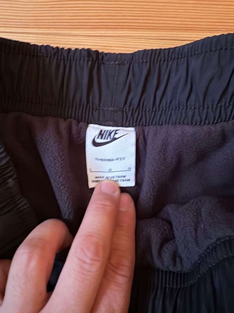 Nike ジャージ上下セット Lサイズ 黒