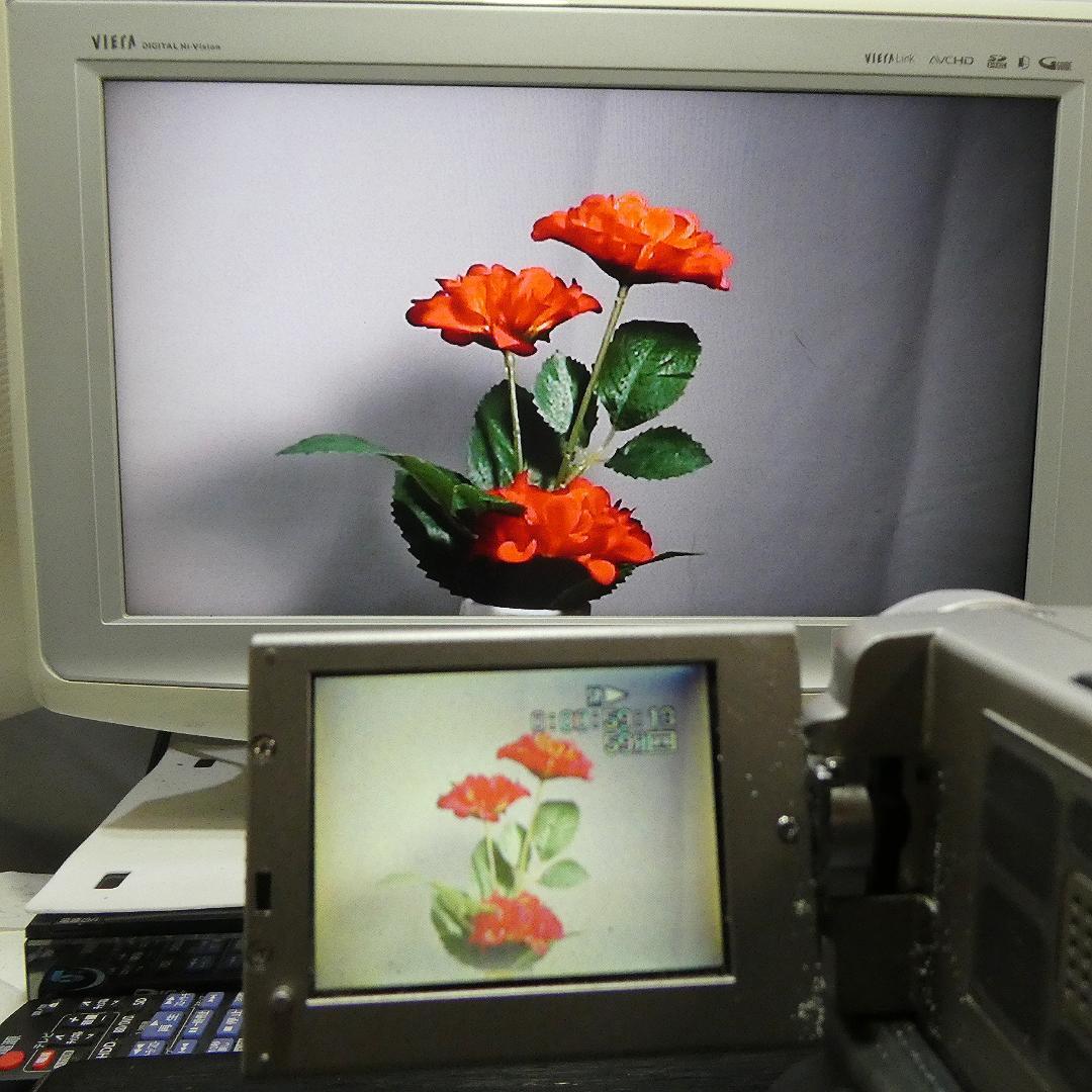 動作品 ソニーDCR-PC7 MiniDV ビデオカメラ DVDダビングに最適