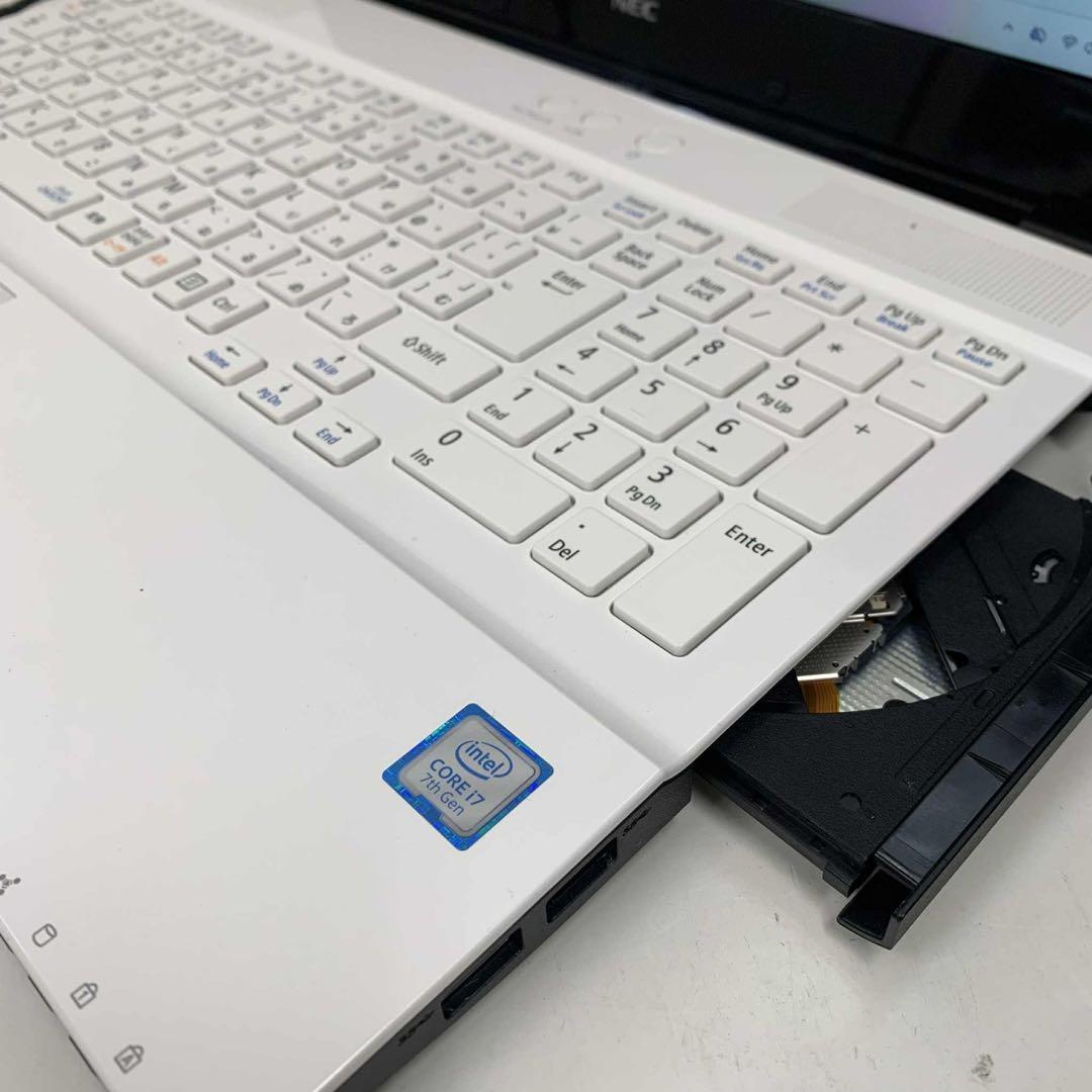 Windowsノート本体 #873 NEC LAVIE NS600/G i7-7500U SSD512GB