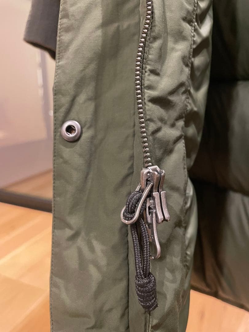 【THE NORTH FACE】ロングダウン　カーキ