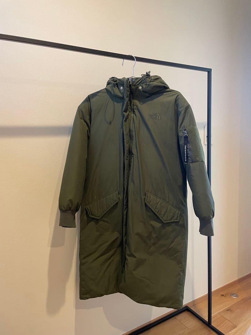 【THE NORTH FACE】ロングダウン　カーキ