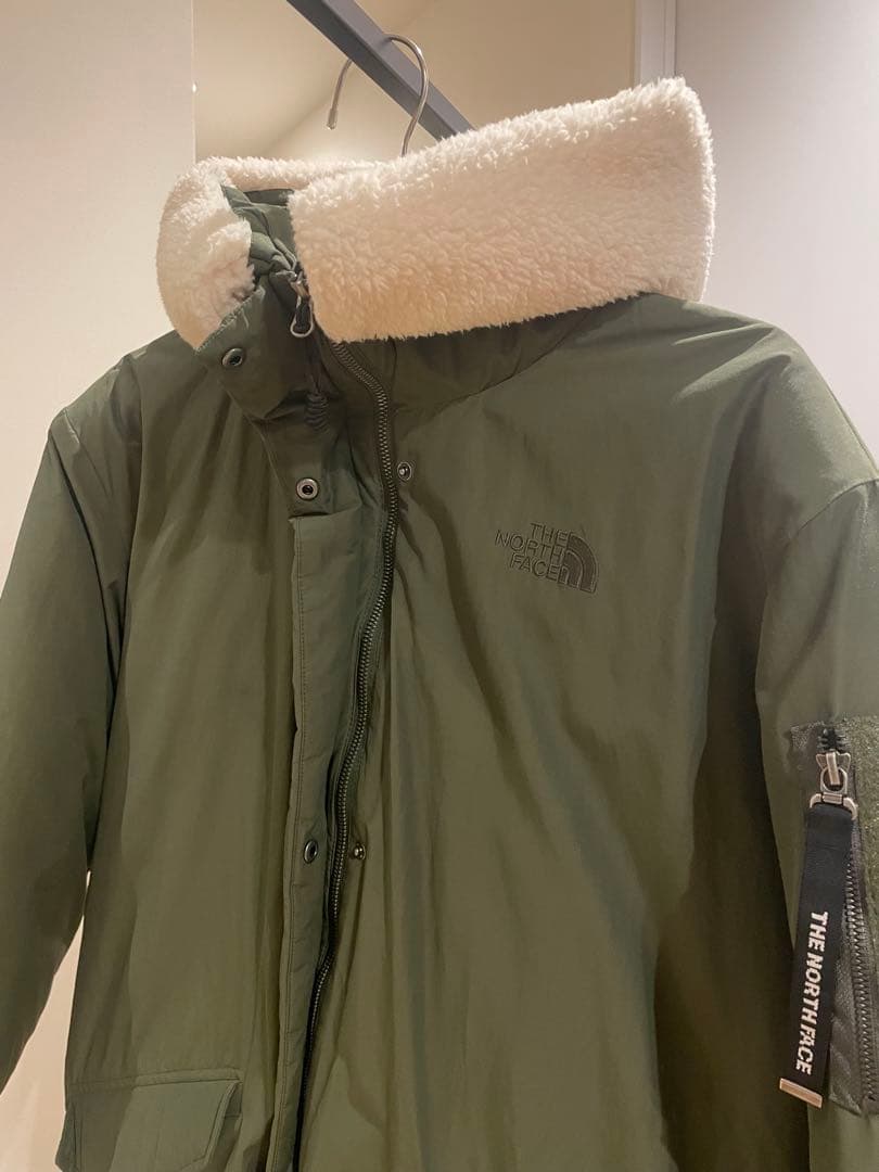 【THE NORTH FACE】ロングダウン　カーキ